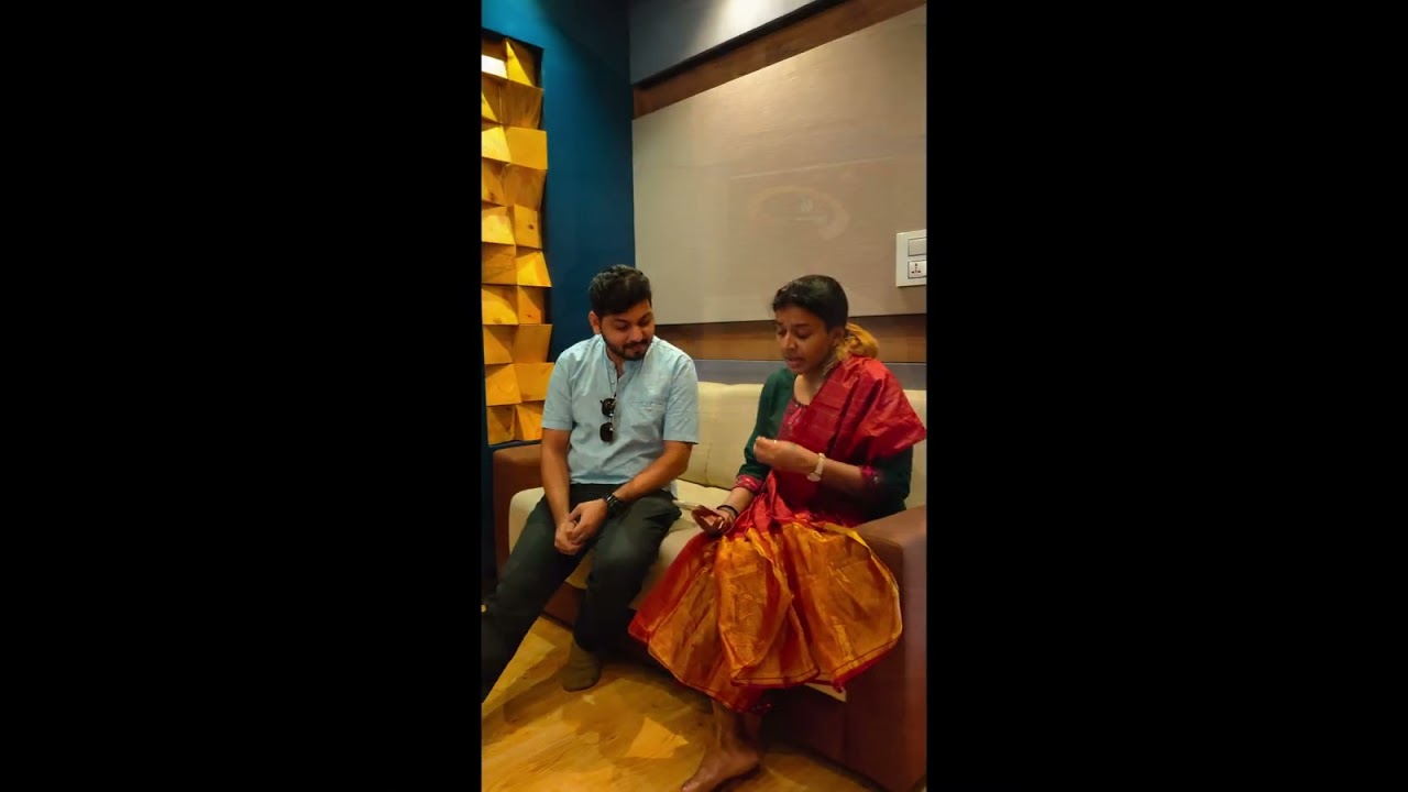 Kathodu Kathoram serial title recording for Asianet.. Sithara/Nishad