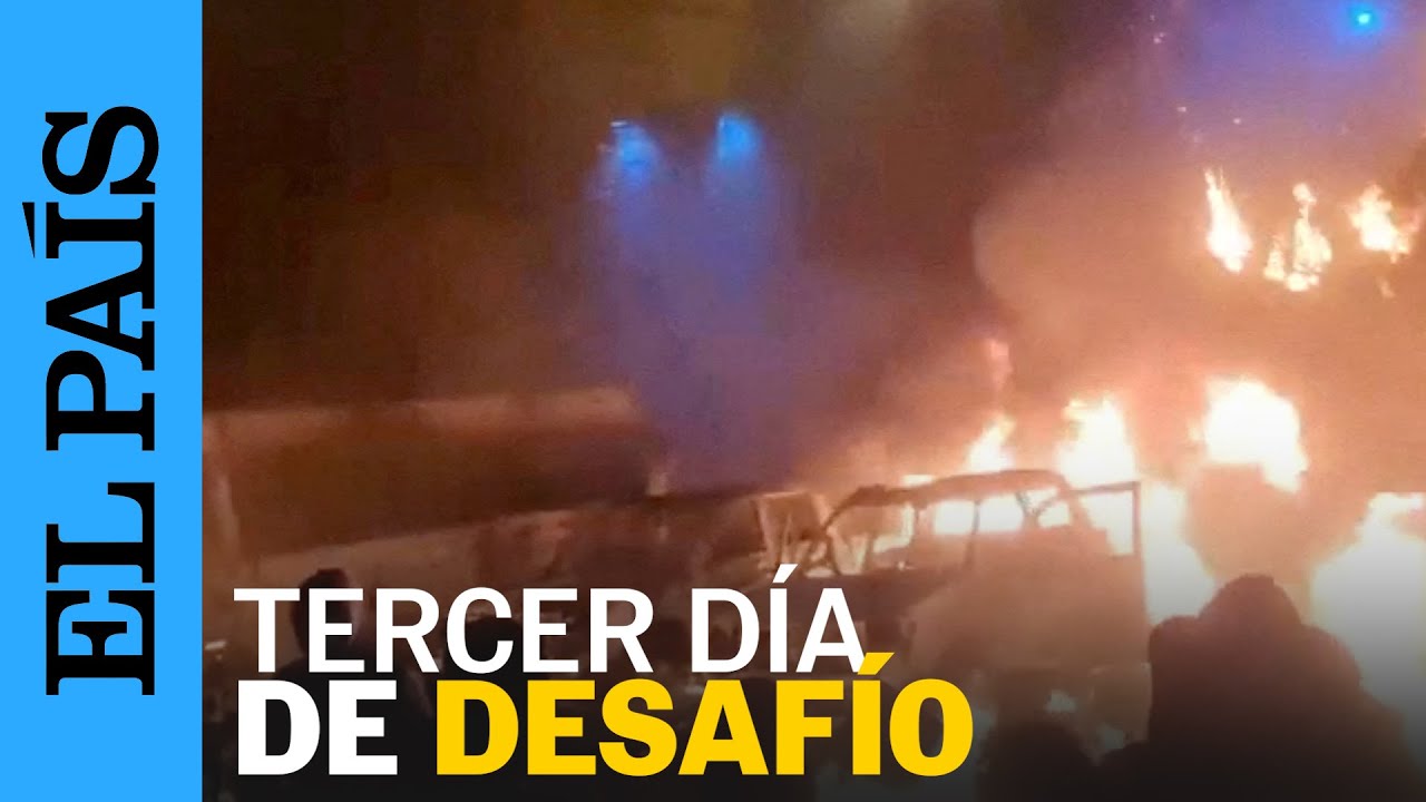 Ir&aacute;n vive nuevo d&iacute;a de protestas con centenares de muertos y lanza una amenaza directa a EE. UU