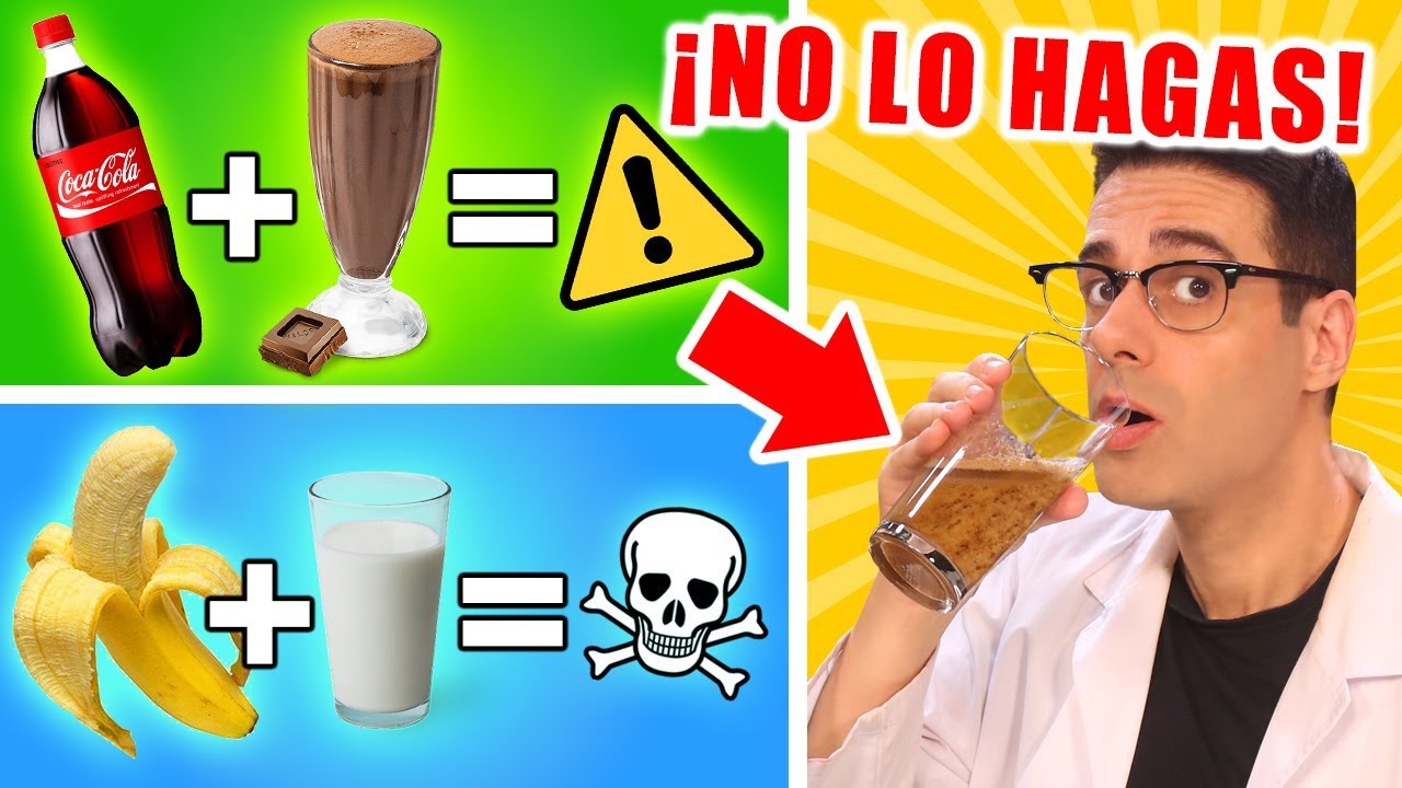 7 COSAS QUE NUNCA DEBES COMER JUNTAS &iquest;MITO O REALIDAD? | Curiosidades con Mike