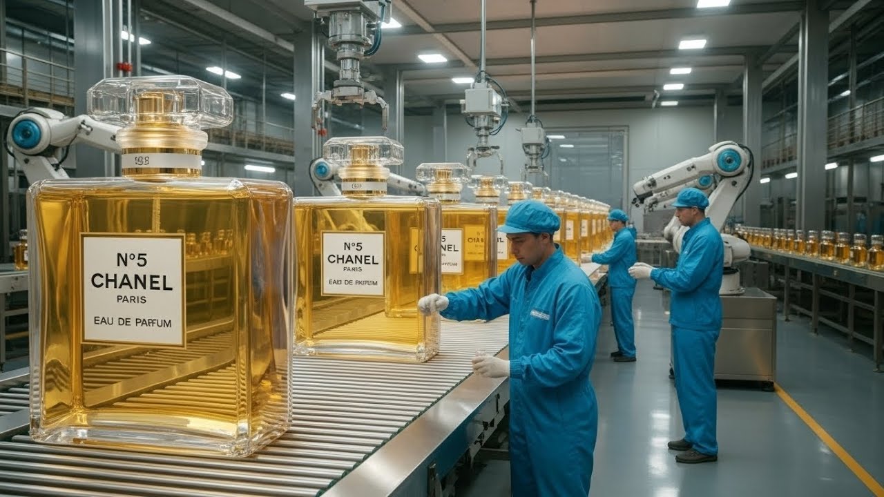 Inside a Luxury Perfume Factory | From Flowers to Million-Dollar Bottles (Full Process)