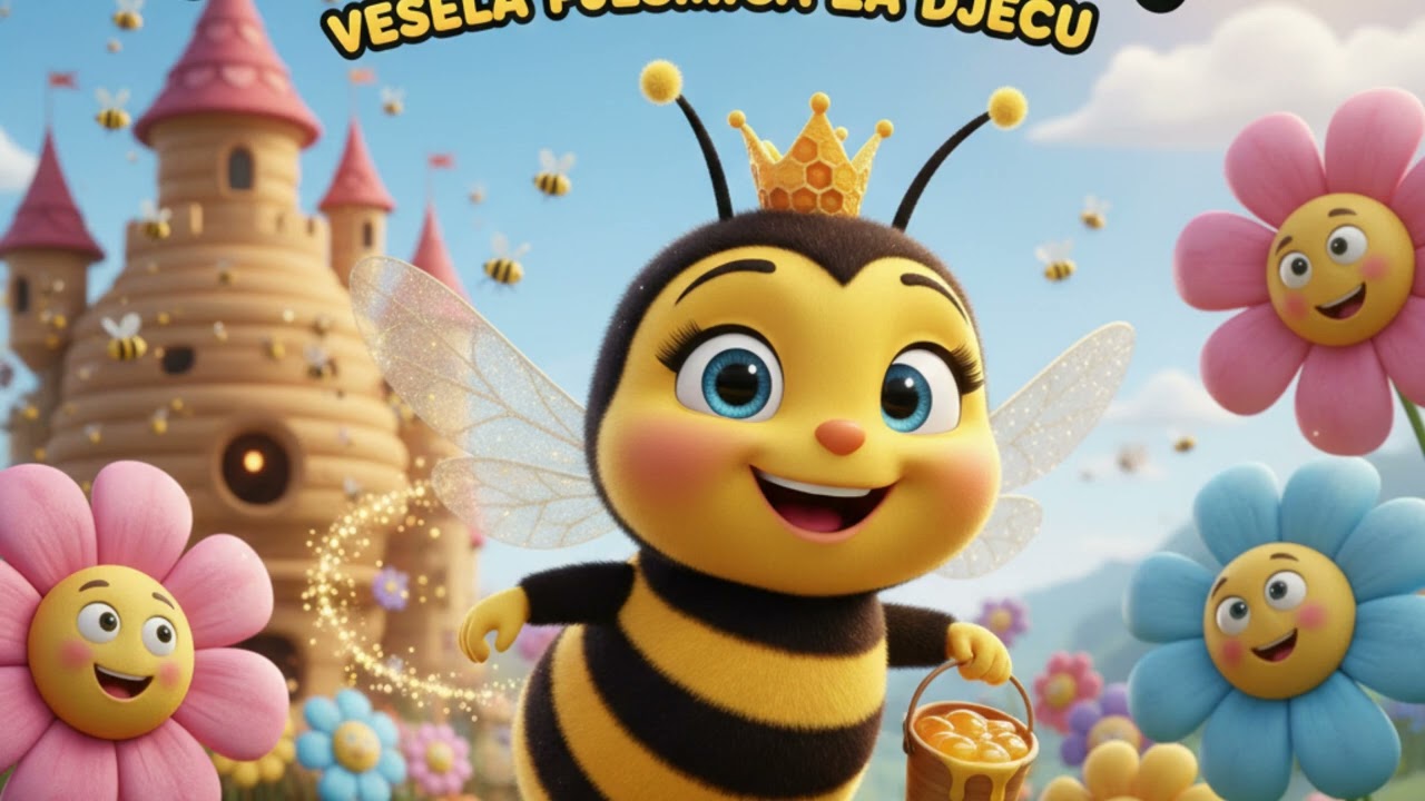 ​Pčelica Zujka: Najljepša pjesmica za ples i igru 🎶