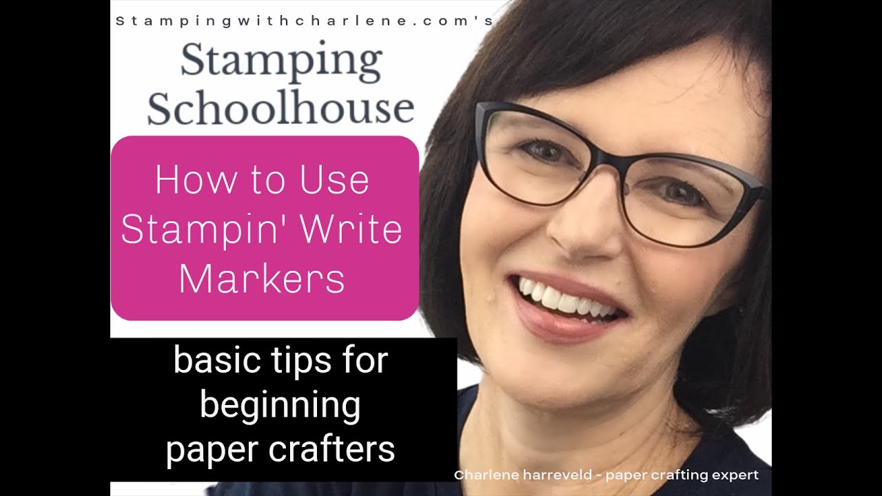 How to Use Stampin' Write Markers from Stampin' Up! #stampinwritemarkers  #stampingwithcharlene #diy