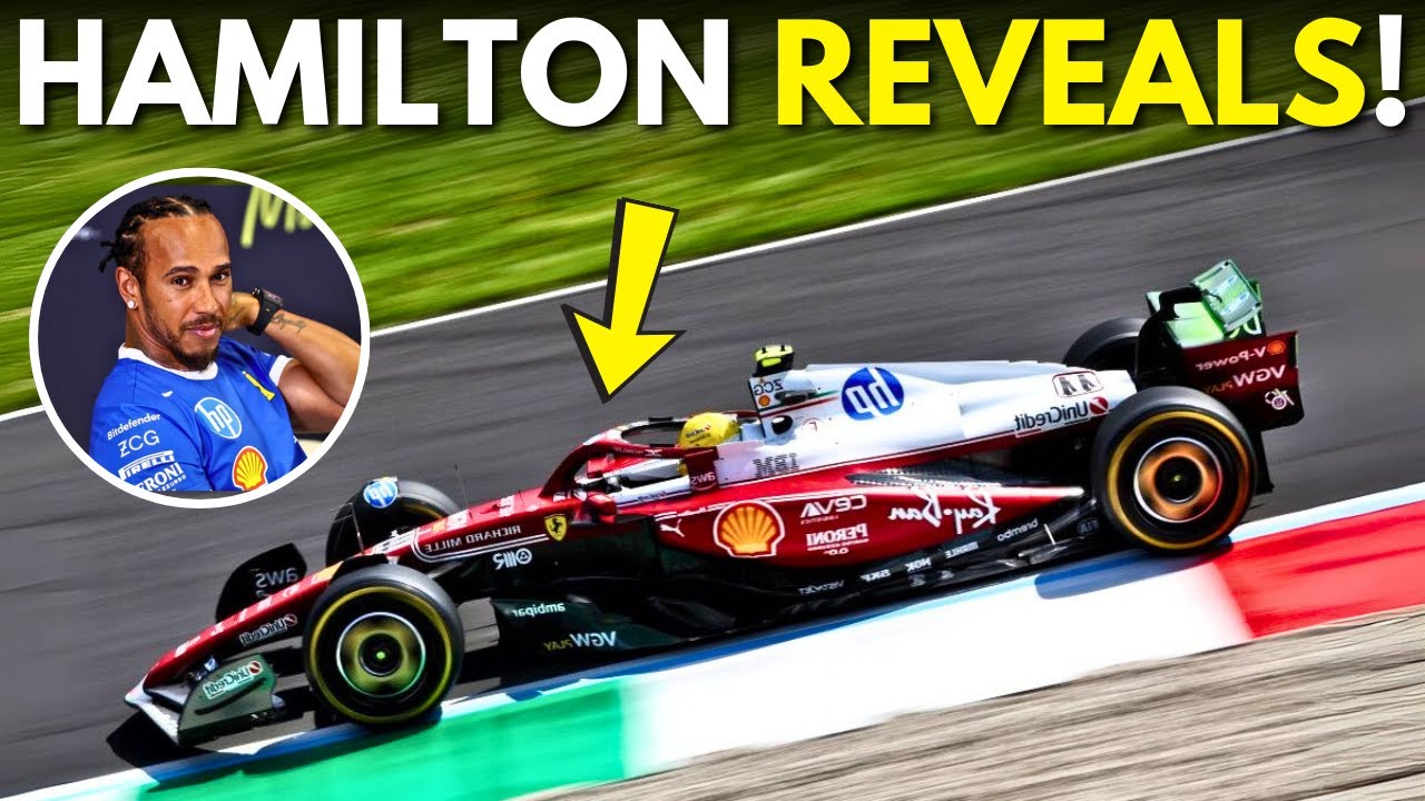 Hamilton Releases SHOCKING STATEMENT About His SF-25 After Monza!