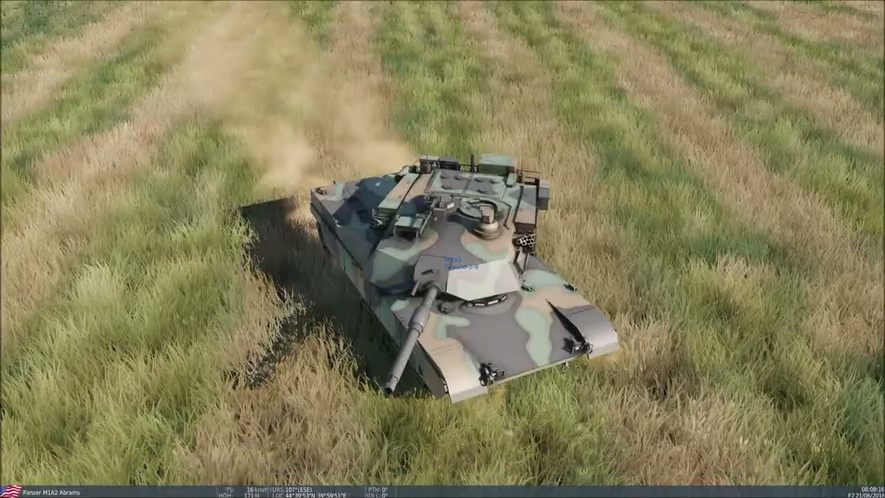 M1A2 Abrams vs T-90 Tank Battle