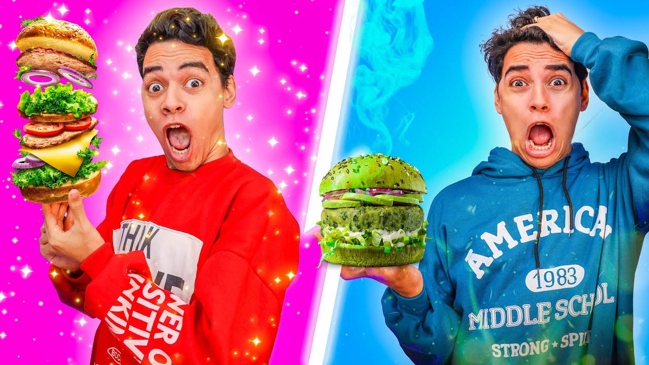 تحدي اكلات حلوة 😍 ضد اكلات وحشة 🤮 و العقاب😱( مؤثر )