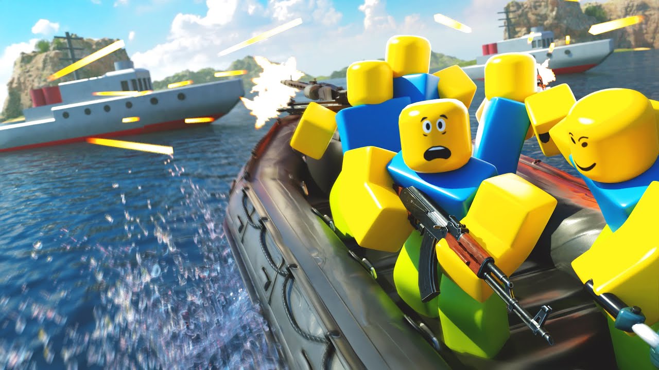 ВОЙНА ОБЪЯВЛЕНА... Сражаемся с ЛЕГИОНОМ ХАОСА в Roblox Navy Simulator при участии @TankFish69