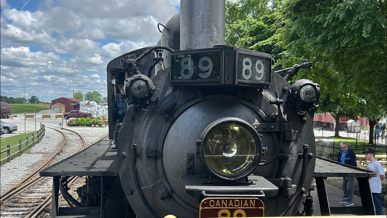 A Sunny day At Strasburg Railroad #89 Open Air