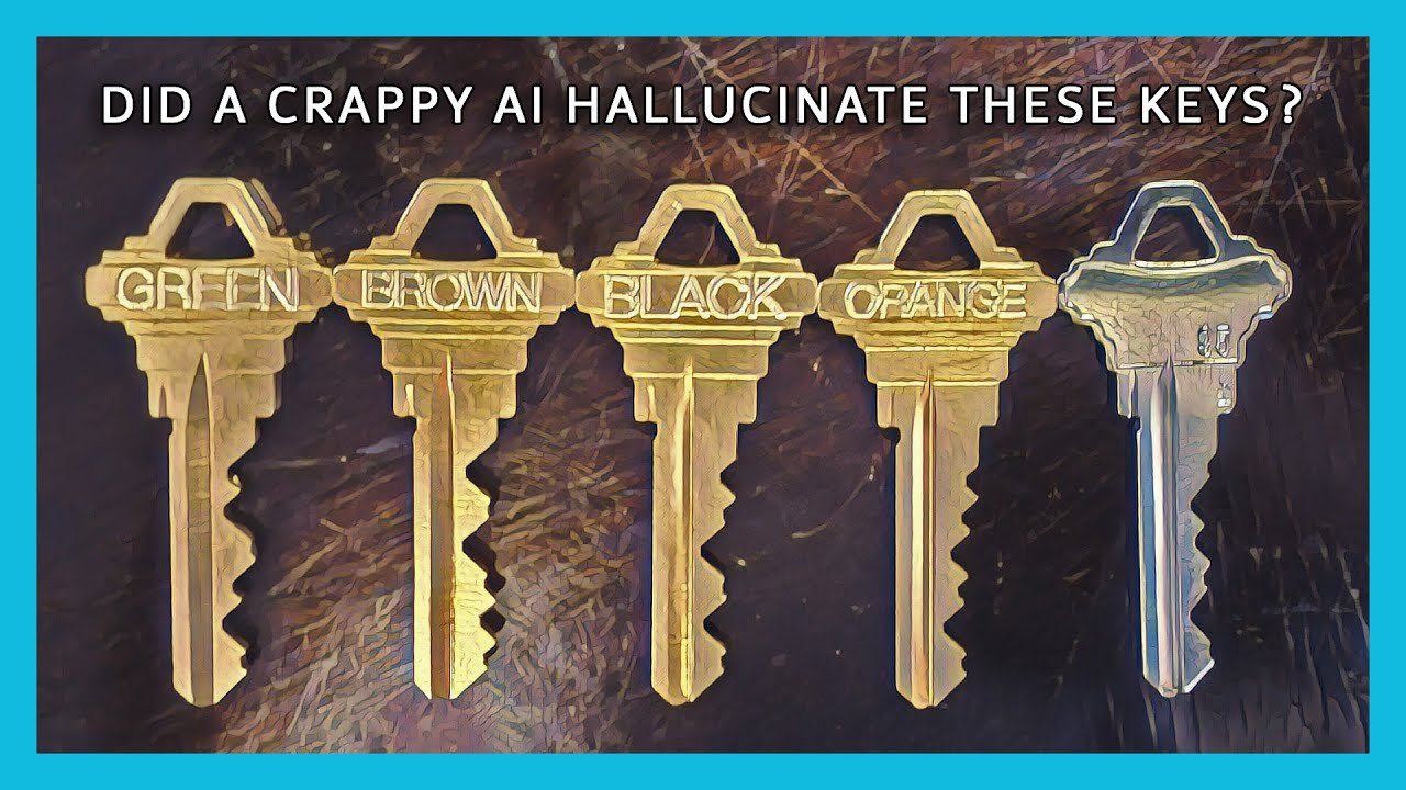 Did a Crappy AI Hallucinate These Keys?