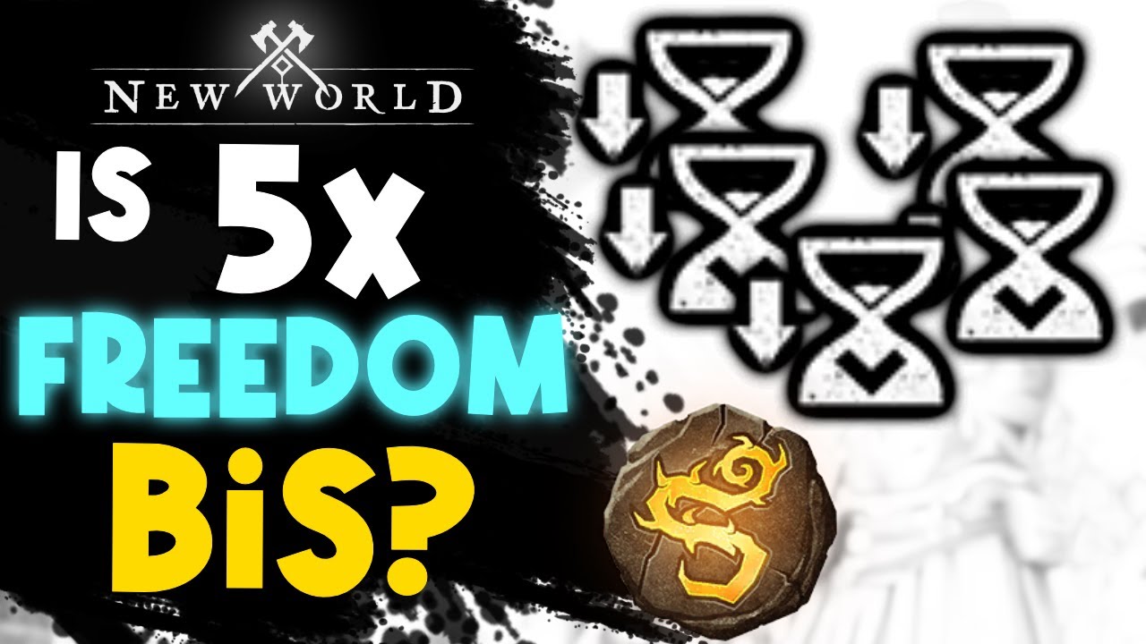 Is Freedom CAPPED? 5x Freedom Worth It? Does It COUNTER Vines & CC Increase? ⚔️New World