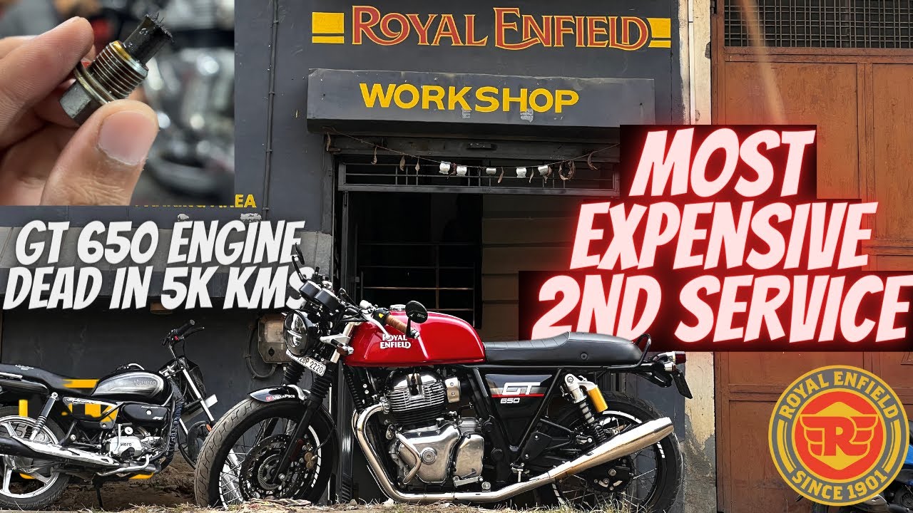Most Expensive 2nd service of GT 650 | Oil Change after 5000 kms only ;(