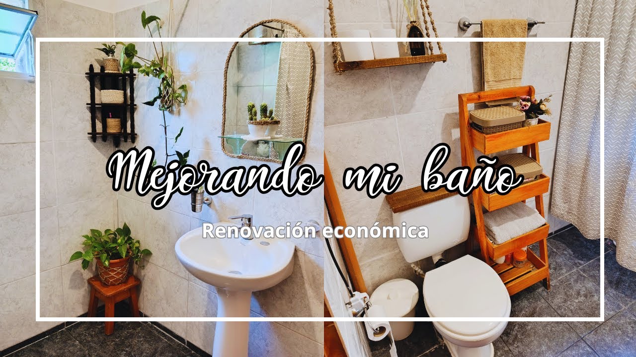 Mejorá tu baño con materiales económicos