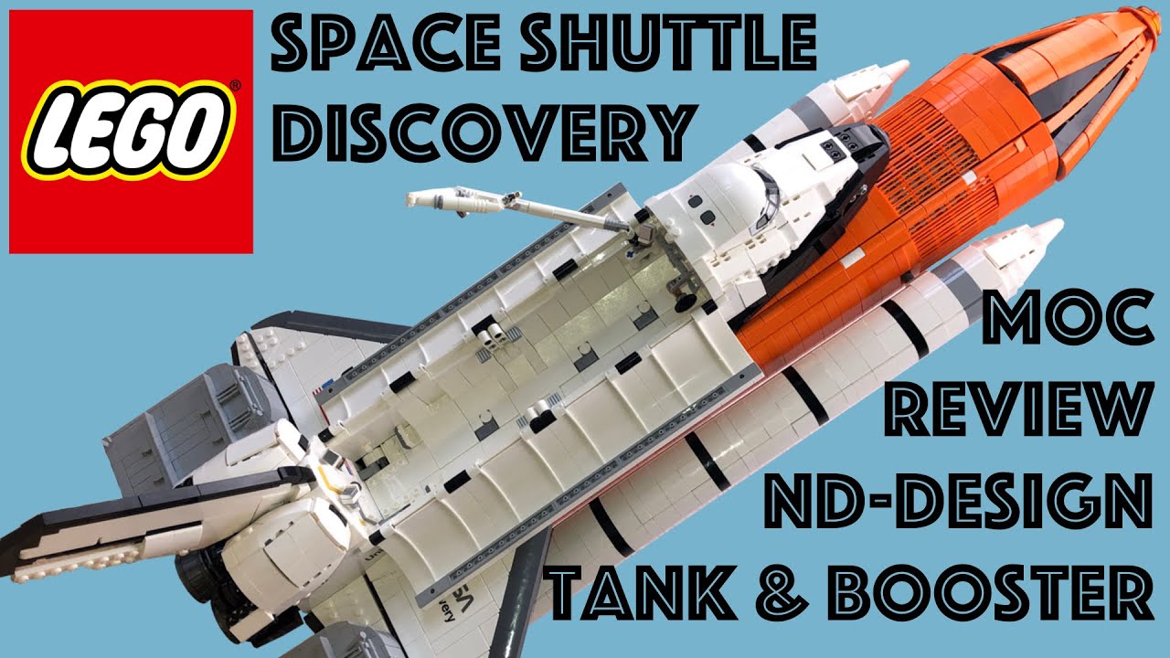 Review Bricked4You - Tank & Booster MOC by ND-Design - f&uuml;r das Lego &reg; Nasa Space Shuttle Discovery