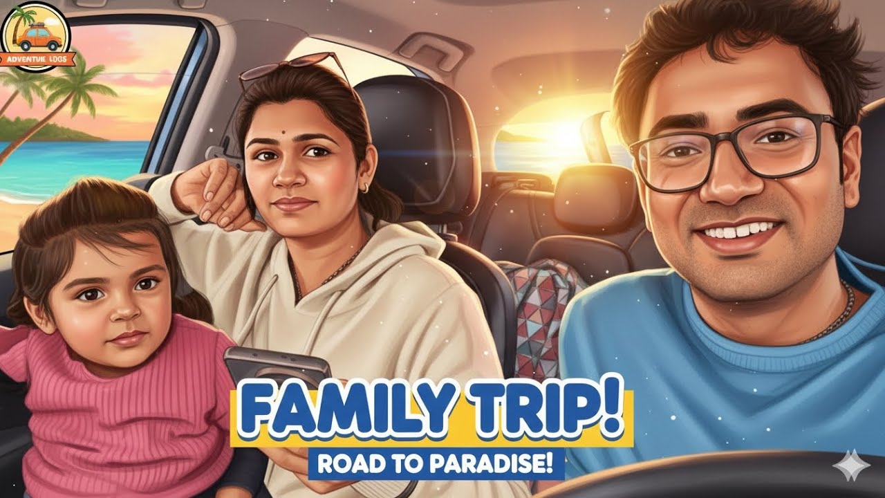 The Most Beautiful Place for a Family Trip | Road Trip with Family | Tripling Part 1