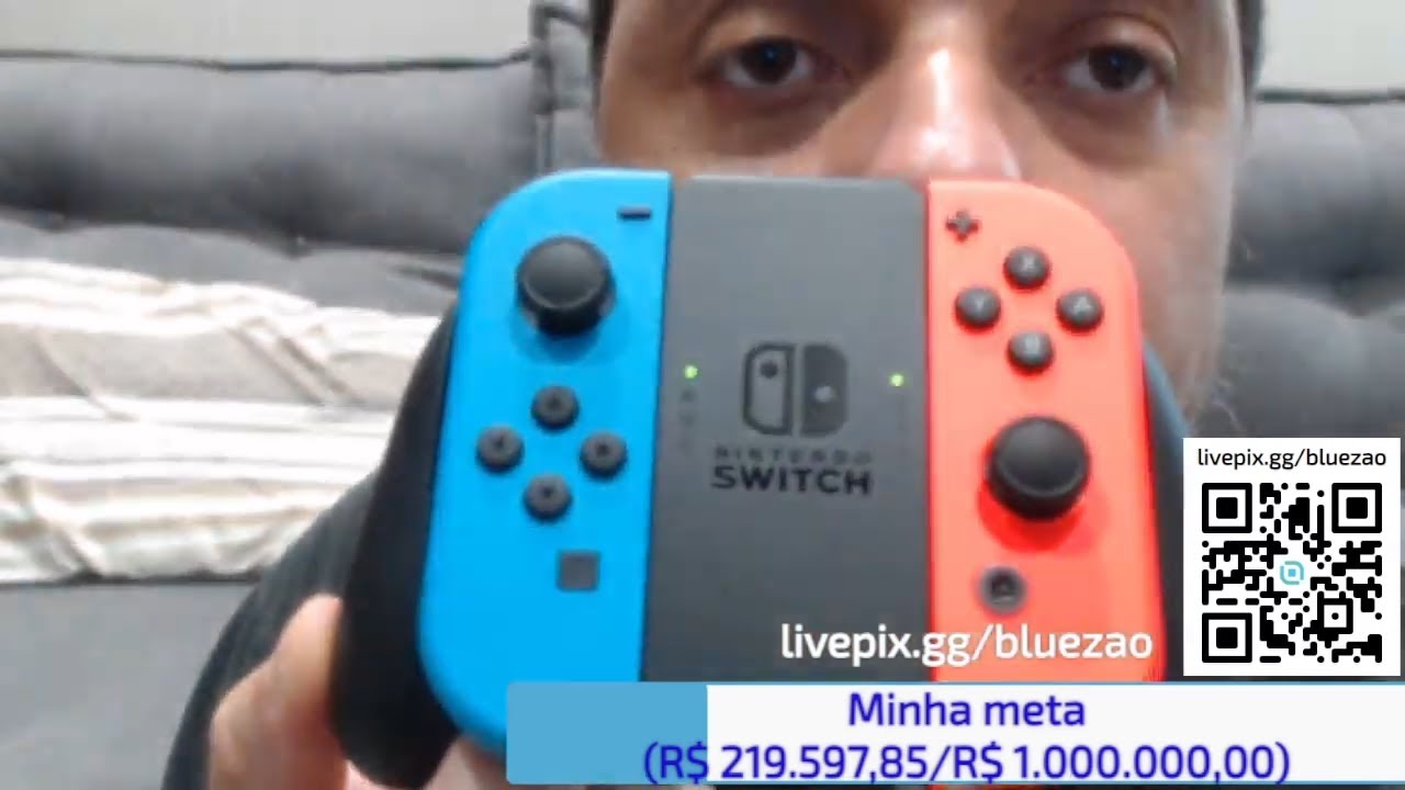 BLUEZÃO COMPRA NINTENDO SWITCH PRA SUELEN FOFA