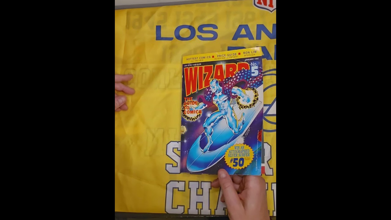 Back to the 90s!  Wizard magazine issue number 5.