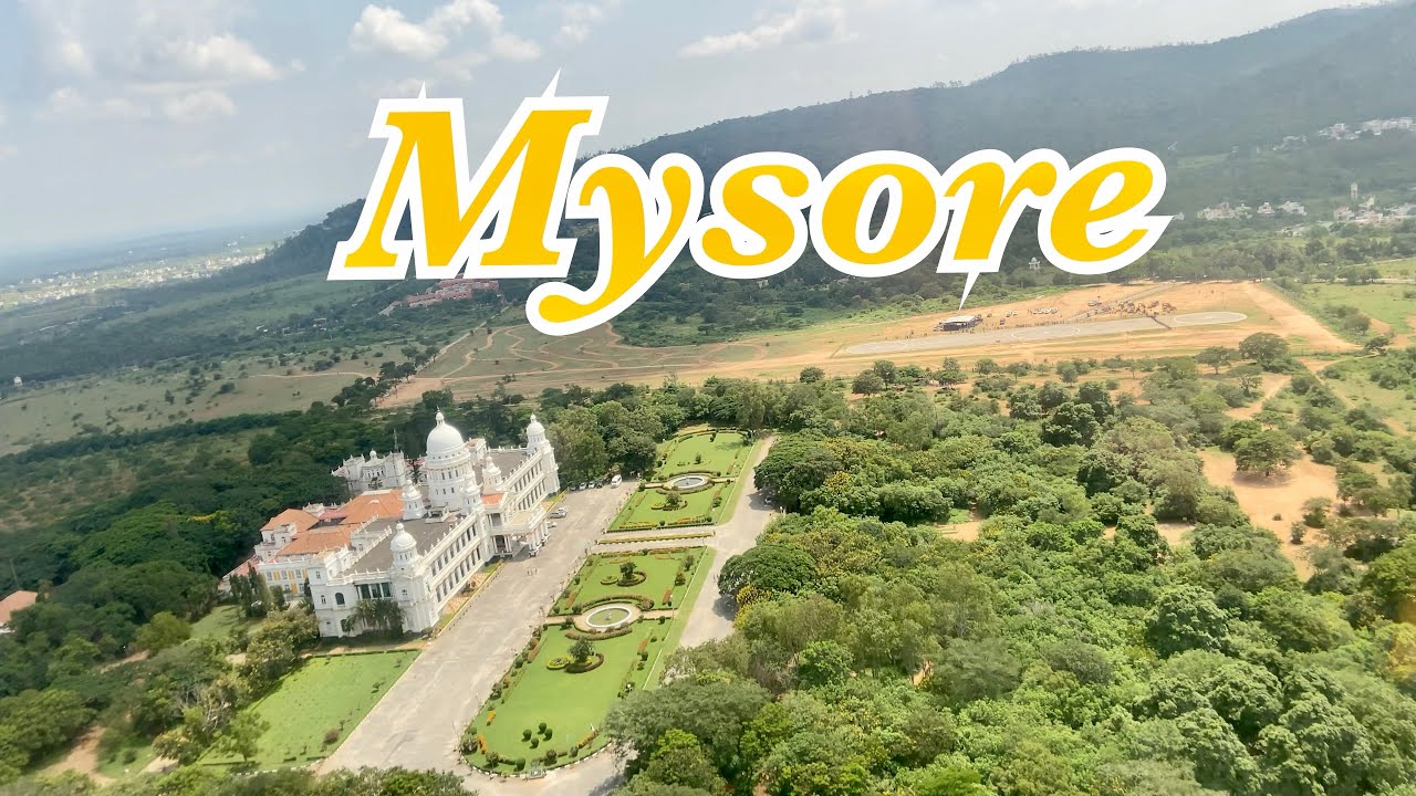 Mysore city, Helicopter ride Aerial Tour of || Mysore