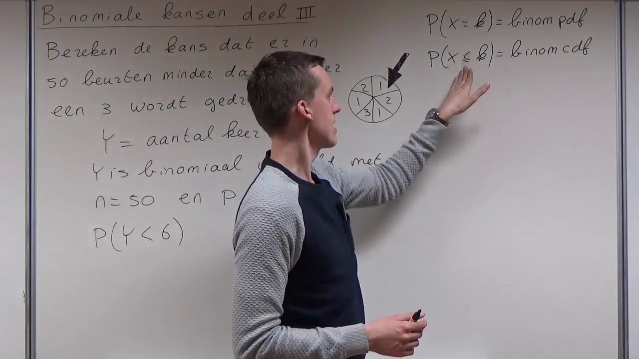 Binomiale kansen deel III (HAVO wiskunde D & VWO wiskunde A/C/D)