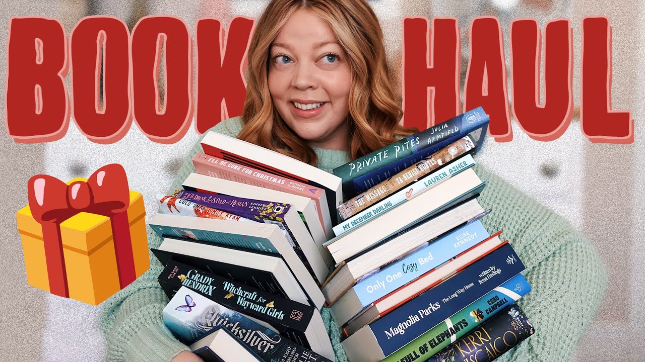 Christmas Book Haul 📚🎄