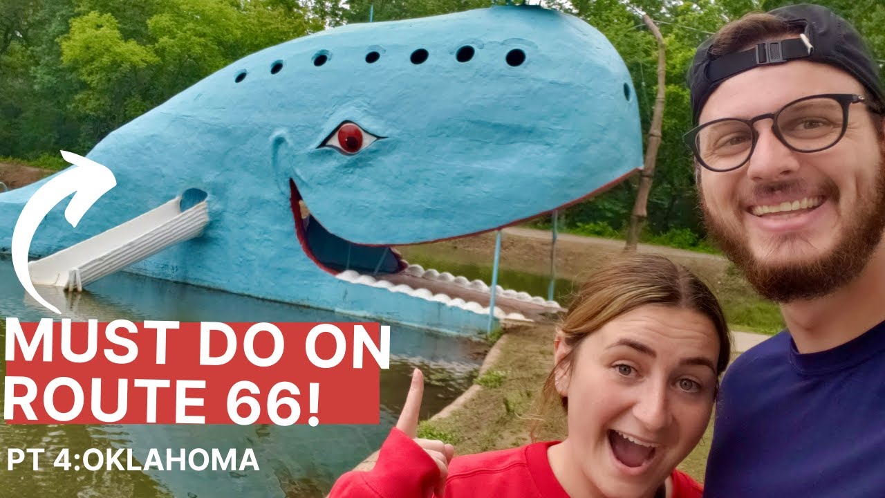 THINGS TO DO ROUTE 66 OKLAHOMA: Blue Whale, Tulsa, Woody Guthrie, Buck Atom, Pop's Soda Ranch