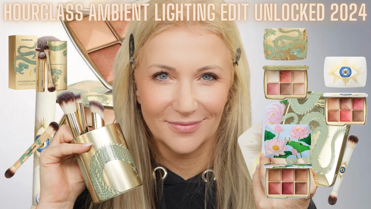 HOURGLASS AMBIENT LIGHTING EDIT UNLOCKED 2024 - Alle drei Paletten + Pinselset