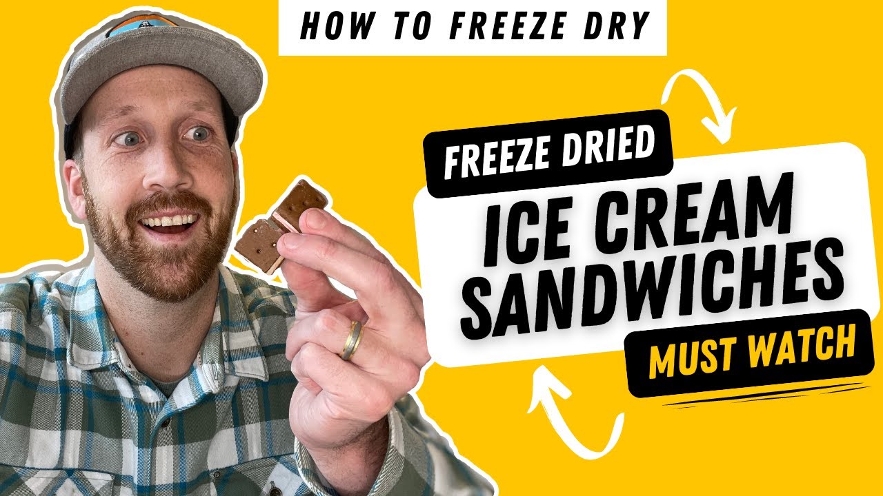 How to Freeze Dry Ice Cream Sandwiches | Quick How-To Guide | Settings | Freeze Dried Business