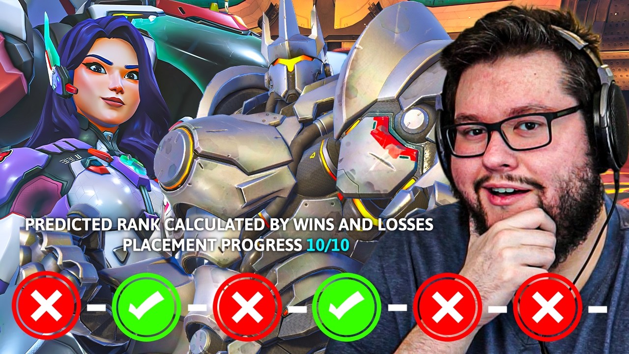 I Did My 5v5 Tank Placements In Overwatch Here's How It Went