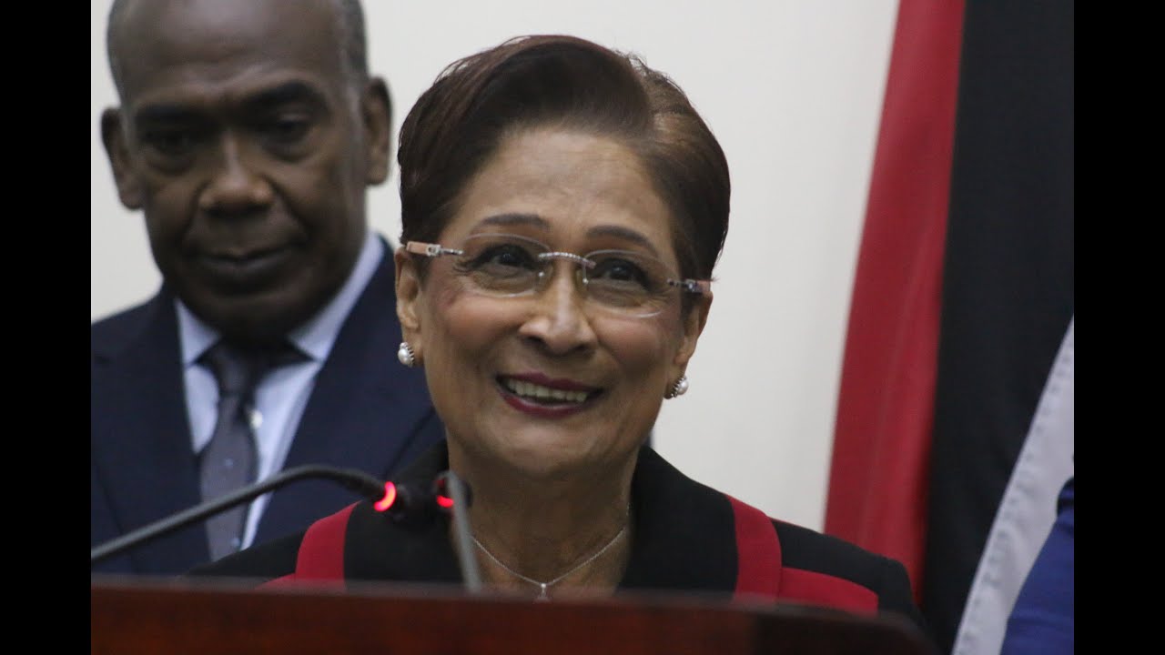 Post-Cabinet Media Briefing Hosted By Prime Minister Kamla Persad-Bissessar S.C.
