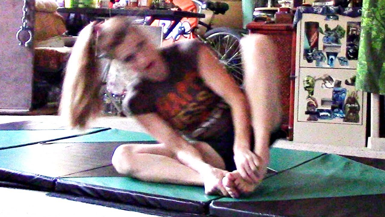 How To Roll In A Butterfly Stretch Position With Coach Meggin!