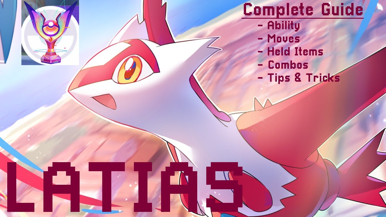 How to play LATIAS in Pokemon Unite! COMPLETE GUIDE - The NEWEST Supporter!