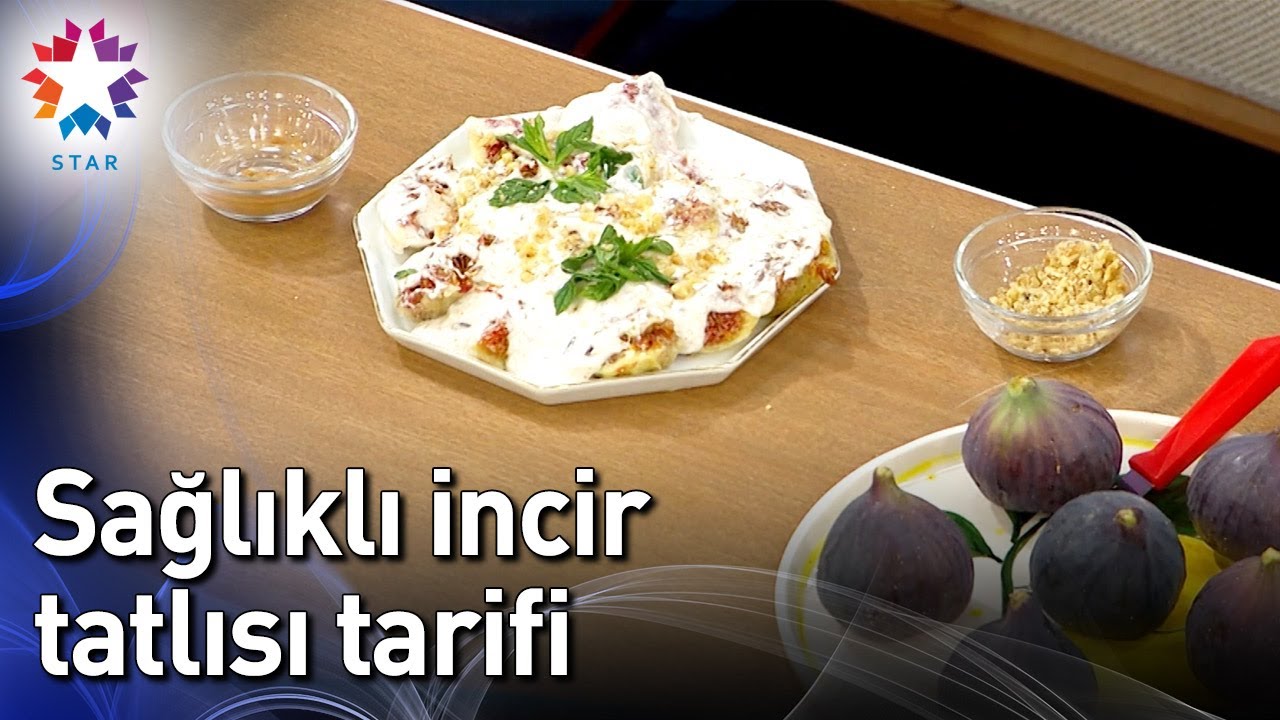 Sağlıklı İncir Tatlısı Tarifi - Burcu ile Hafta Sonu