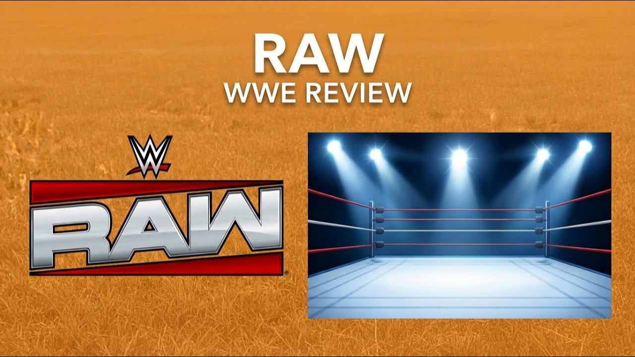WWE Raw Review 5/1/26 Decent Action But Stop With The Mainstream Pop Culture Nods