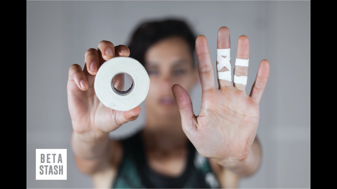 How to Tape your Fingers for Climbing