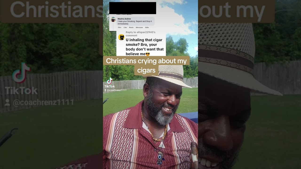 Christians complaining about my cigar while ki@#$ng themselves
