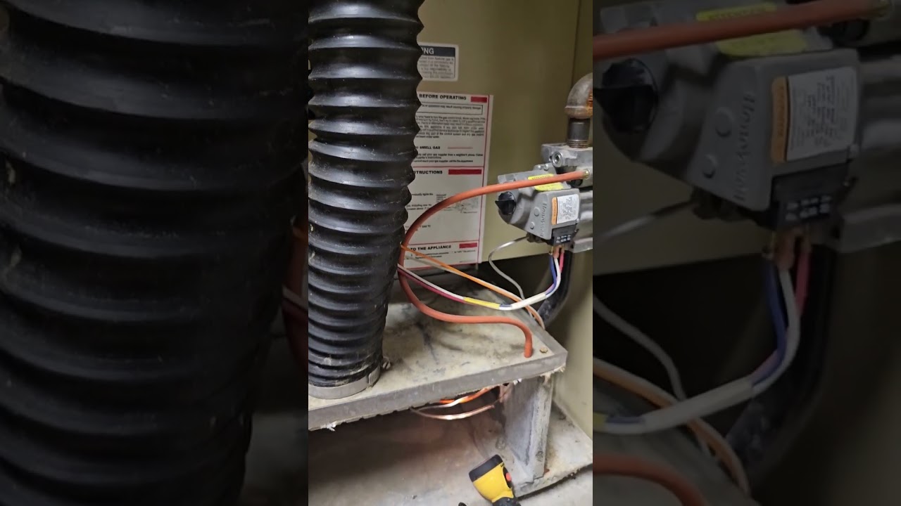 Замена пилотного воспламенителя котла Weil McLain CGS, первое видео запуска, ремонт, см. другие в...