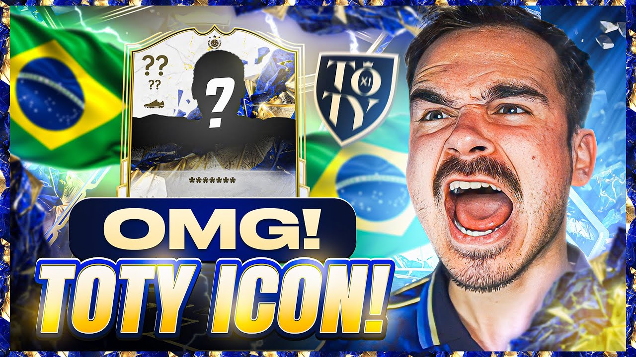OMG!! TOTY ICON gezogen !! 😱🔵 EA FC25 TOTY Pack Opening