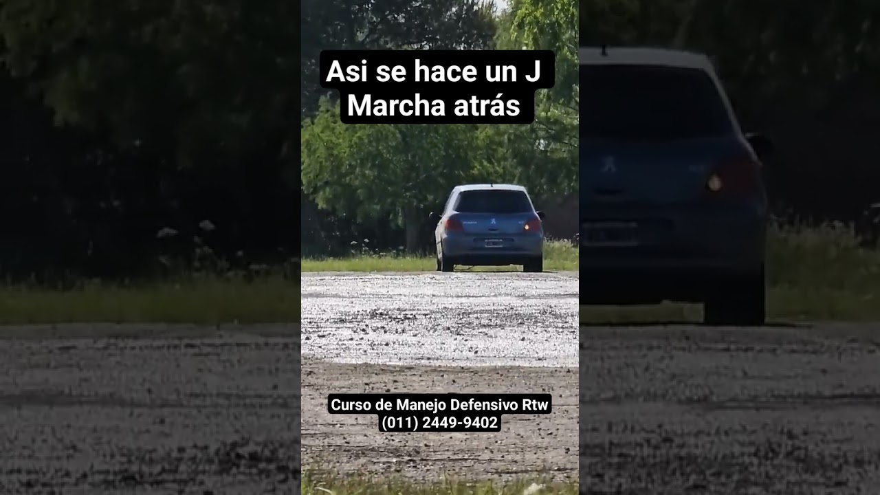 Maniobra de escape - J marcha atr&aacute;s #manejodefensivo #peugeot307 #fyp #parati