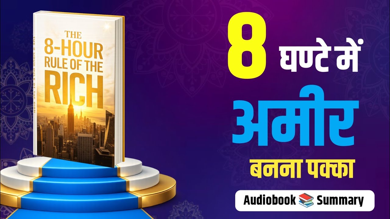गरीब और अमीर में फर्क बस 8 घंटों का है | Life Changing Hindi Audiobook