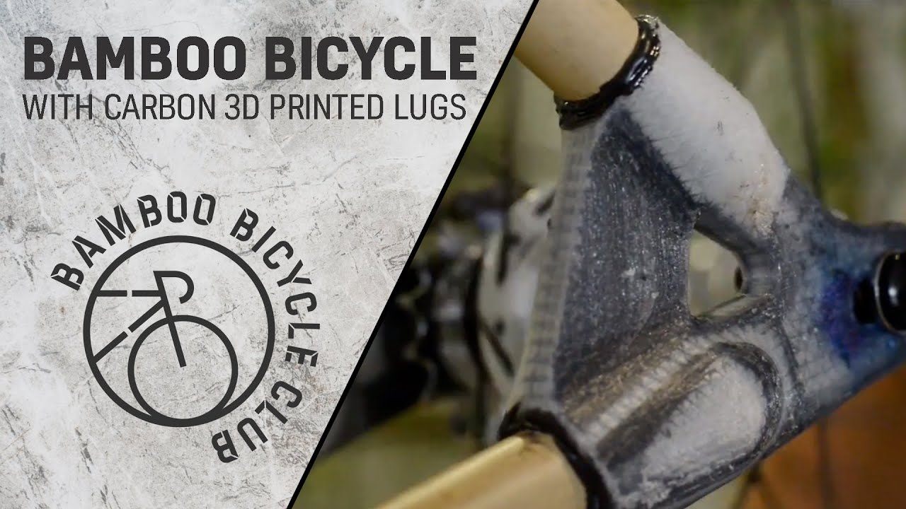 Bamboo Bicycle with Carbon 3d Printed lugs