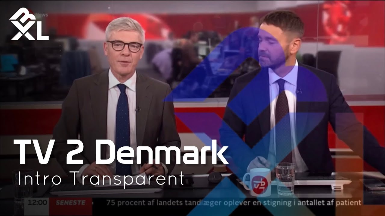 TV 2 Denmark | 12 News | New intro (Transparant)