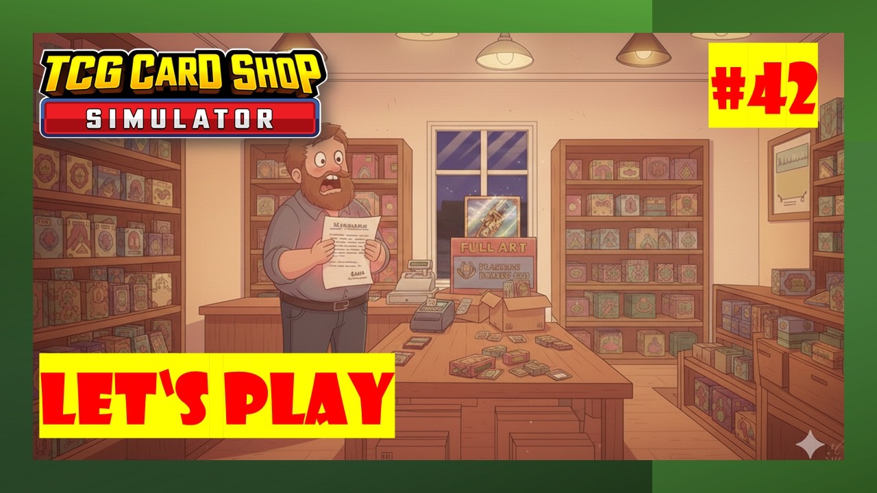 Die Rechnung will ich nicht öffnen! Let's Play:  TCG Card Shop Simulator Folge 42