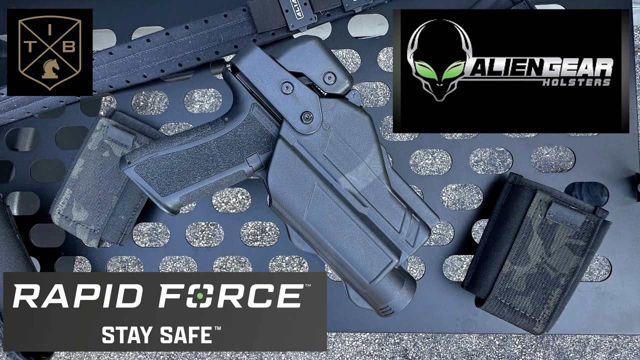 Кобура Alien Gear Rapid Force 3-го уровня | Обзор скорости извлечения и удержания
