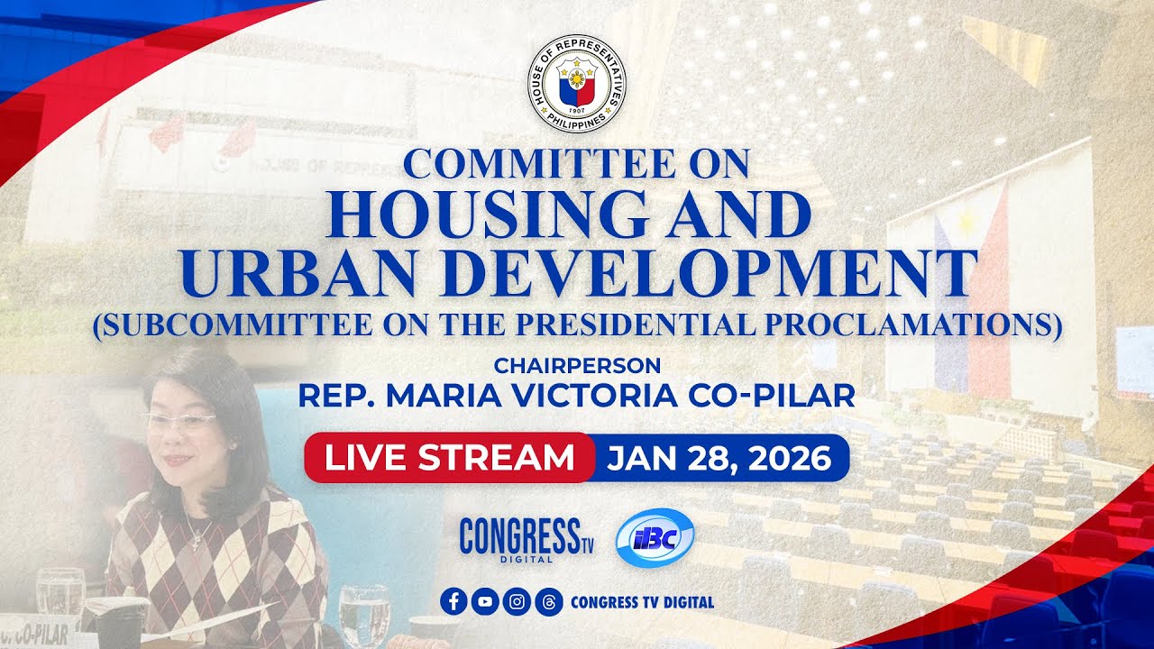 COMMITTEE ON HOUSING AND URBAN DEVELOPMENT | JANUARY 28, 2026
