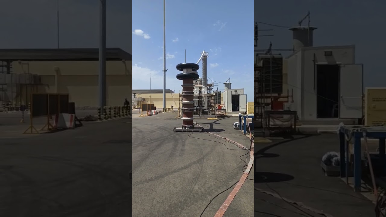 380kv GIS High voltage testing #shortvideo