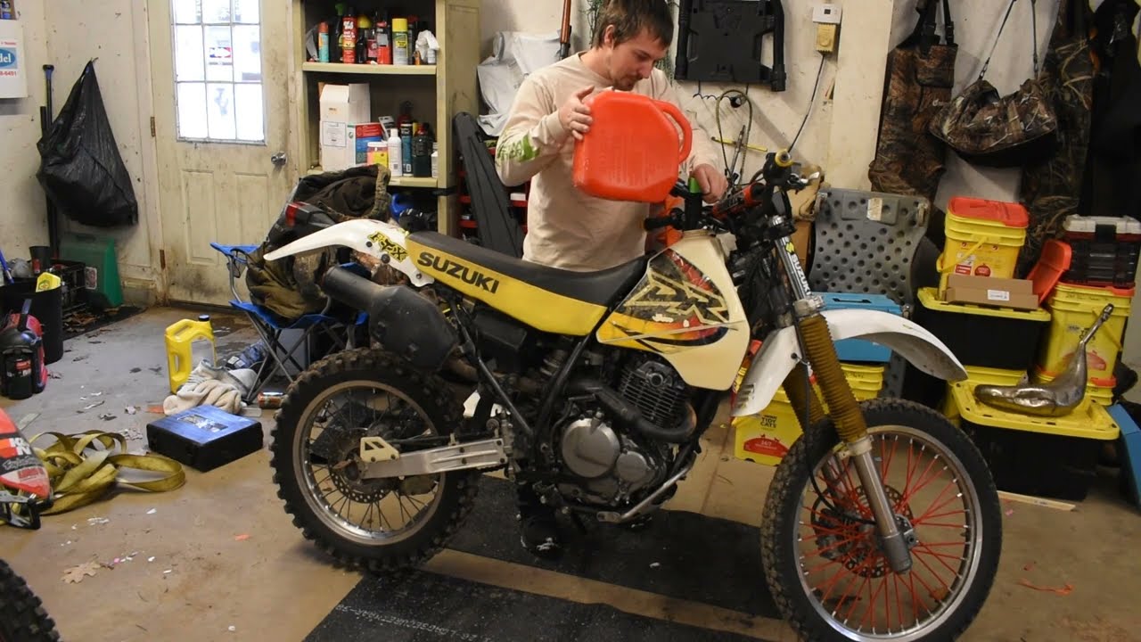 Suzuki DR350 for $150 will it run? - Engine Install, Spoke Replacement and Test Run