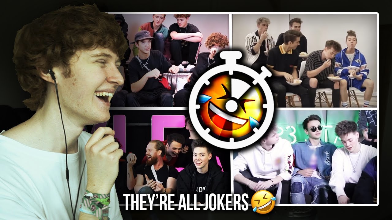 THEY'RE ALL JOKERS! (5 Minutes of Funny Why Don't We Moments | Reaction/Review)