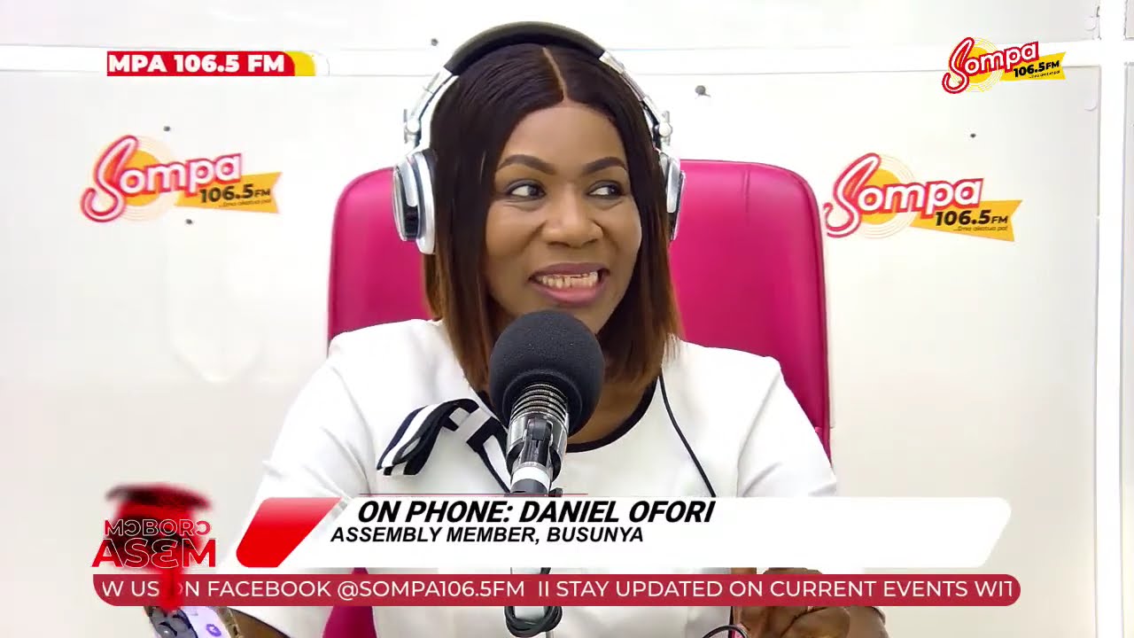 MↃBORↃ ASEM LIVE ON SOMPA 106.5 FM WITH AKOSUA NHYIRA,OHENEYERE & APAM DADAA [02-04-26] BY AUGUSTINE