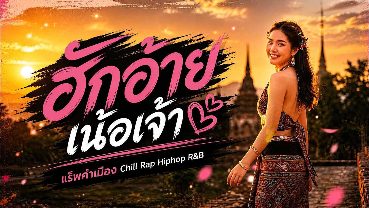 ฮักอ้ายเน้อเจ้า 💕 แร็พคำเมือง - Chill Rap Hiphop R&B