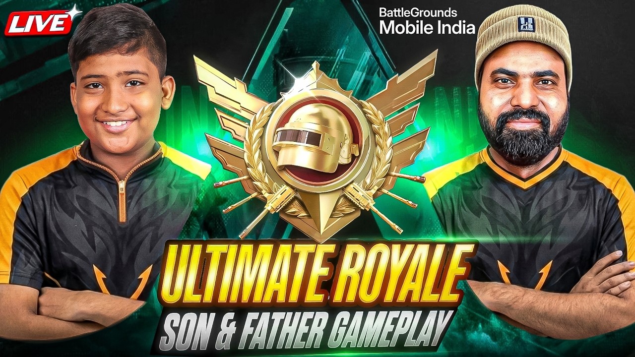 🔴ANU & DAD Ultimate Royale BGMI eSports mode #shortslive #pubglive #bgmilive #shortsfeed #anuislive