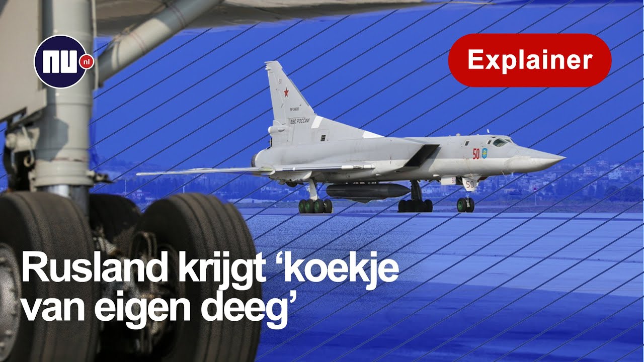 Hoe Rusland een &lsquo;koekje van eigen deeg&rsquo; krijgt na grootste droneaanval | NU.nl| Explainer