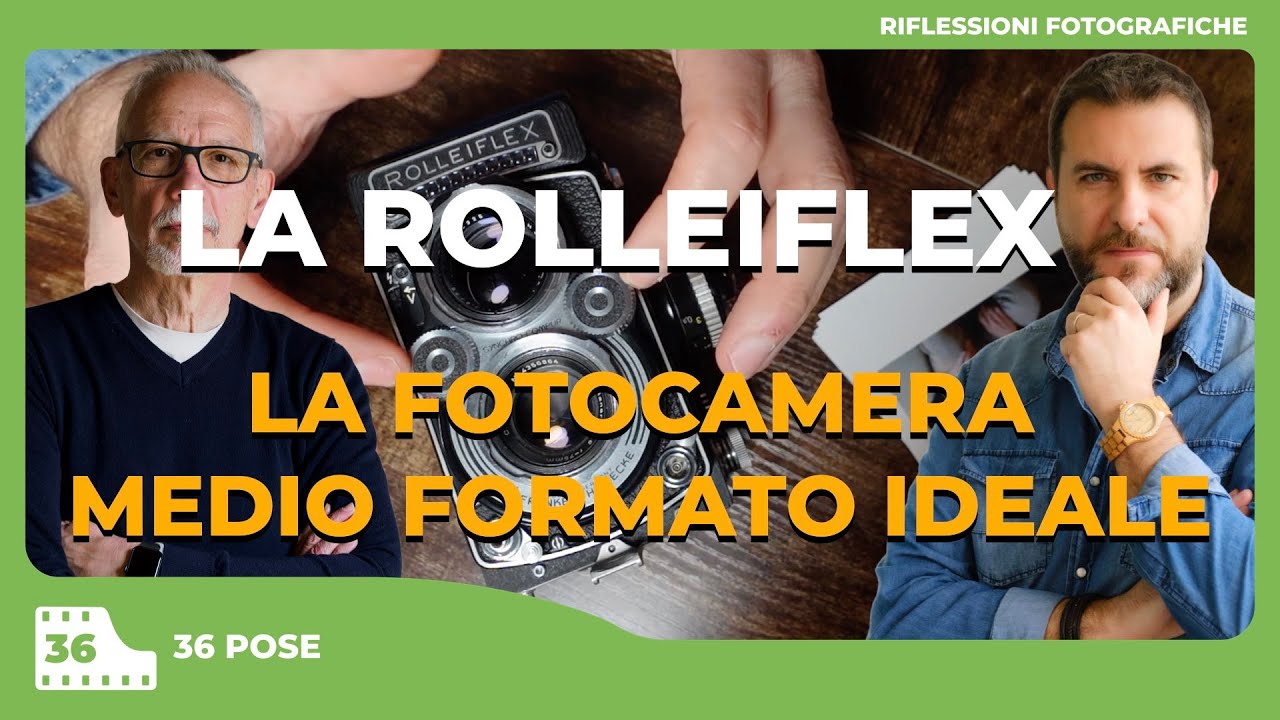 ROLLEIFLEX F3.5 PLANAR - LA FOTOCAMERA MEDIO FORMATO IDEALE